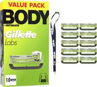 GilletteLabs Body Navulmesjes (10 stuks)