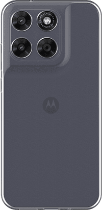 Just in Case Soft Design Motorola Moto G67 / G77 Back Cover Transparant