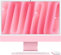 Apple iMac 24 inch M4 (8 core CPU/8 core GPU) 16GB/256GB Roze QWERTY