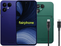 Fairphone 6+ 256GB Blauw 5G + Basis Accessoirepakket