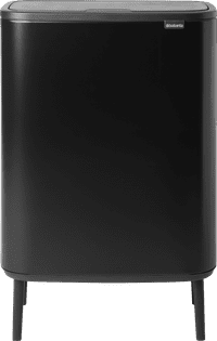 Brabantia Bo Touch Bin Hi Prullenbak 60 liter Mat Zwart