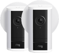 Ring Spotlight Camera Pro 2nd Generation Wired White Duo Pack