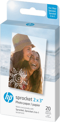 HP Sprocket ZINK Fotopapier 20 Pack