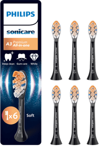 Philips Sonicare Premium All-in-one Black (6 units)