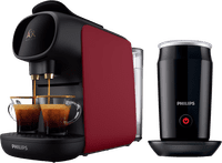 Philips L'OR Barista Sublime LM9012/50 Rouge  + Mousseur à Lait
