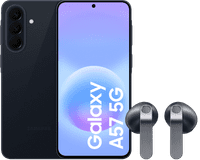 Samsung Galaxy A57 128GB Donkerblauw 5G + Samsung Galaxy Buds4 Zwart
