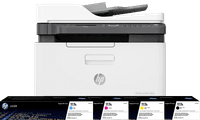 HP Color Laser MFP 179fnw  + 1 Extra Set Toner Cartridges