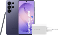 Samsung Galaxy S26 Ultra 1TB Dark Blue 5G + BlueBuilt Charger 65W White