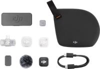 DJI Mic Mini 2 Single Mobile Receiver + Charging Case (for DJI Mic and Mic Mini Series)