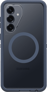 Otterbox Defender Samsung Galaxy S26 Plus Back Cover met Magneet Transparant Blauwe Rand