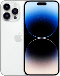 Refurbished iPhone 14 Pro Max 128GB Zilver (Licht gebruikt)