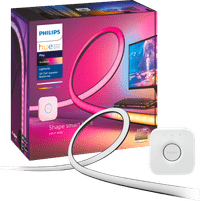 Philips Hue Gradient Lightstrip White and Color + Bridge - voor 32-34 inch PC's