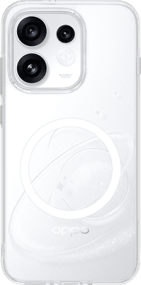 OPPO Reno16 / Reno16 Pro Back Cover met Magneet Transparant