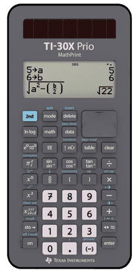 Texas Instruments CTI-30X Pro Mathprint FC Rekenmachine