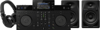 Alpha Theta XDJ-AN + Pioneer DJ DM-40D-BT + Pioneer DJ HDJ-X7