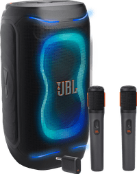 JBL Partybox 130 Zwart + JBL Draadloze Microfoonset