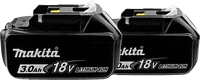 Makita BL1830B LXT 18V 3,0 Ah Accu 2-pack