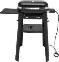 Weber Lumin Zwart met Onderstel
