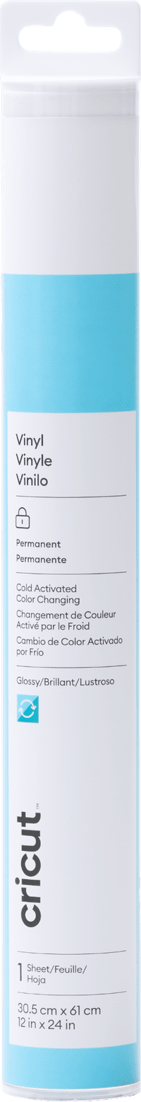 Cricut Color Changing Vinyl (Cold) Permanent Blue 30x60cm