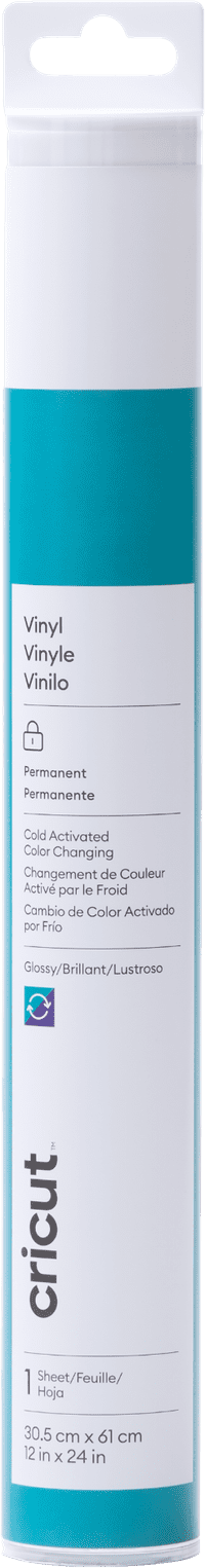 Cricut Kleurveranderend Vinyl (koud) Permanent Paars 30x60 cm