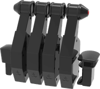 Honeycomb Throttle Pack for Airbus A319-A380 PC