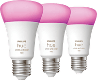 Philips Hue White and Color E27 1100lm 3-pack