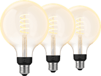 Philips Hue Filament White Ambiance Globe XL 3-pack