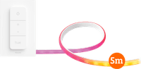Philips Hue Gradient Lightstrip basisset 5 meter + Draadloze dimmer