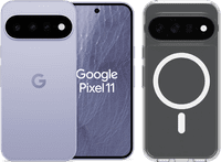 Google Pixel 11 512GB Blauw 5G + BlueBuilt Back Cover Transparant