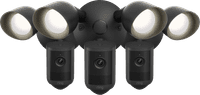 Ring Floodlight Camera 2e Generatie Zwart 3-Pack