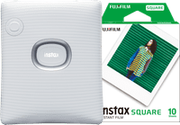 Fujifilm Instax Square Link White + Fujifilm Instax Film Square WW1 (10 sheets)