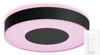 Philips Hue Infuse L Ceiling Lamp White and Color Black + Dimmer