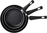 BK Brilliant Frying Pan Set 20cm + 24cm + 28cm