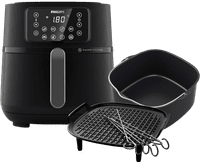 Philips Airfryer XXL Connected HD9285/93 + Kookrek + Bakvorm