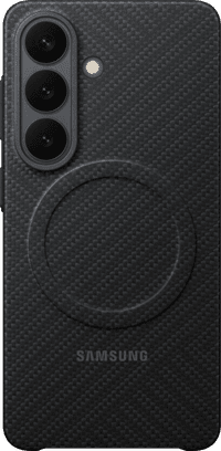 Samsung Galaxy S26 Carbon Back Cover met Magneet Zwart