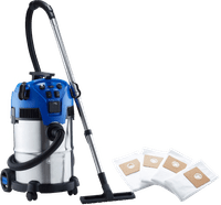 Nilfisk Multi II 30 T VSC Inox + Nilfisk Vacuum Cleaner Bag for Multi II (4x)