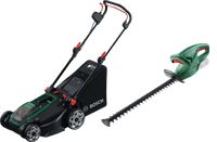 Bosch Rotak 18V2-43 (zonder accu) + Bosch EasyHedgeCut 18-45 Li (zonder accu)