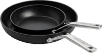 KitchenAid Forged Hardened Aluminum Frying Pan Set 20cm + 28cm