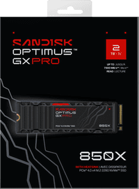 SANDISK Optimus GX PRO 850X 2TB Heatsink NVMe SSD