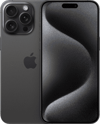 iPhone 15 Pro Max 512 Go Titane Noir Reconditionné (Comme Neuf)