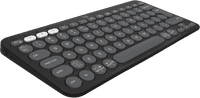Logitech Pebble Keyboard 2 - K380s Graphite Qwerty