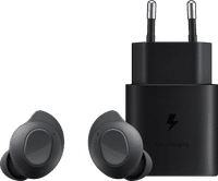 Samsung Buds FE Zwart + Samsung oplader