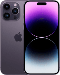 Refurbished iPhone 14 Pro Max 128GB Paars (Licht gebruikt)
