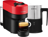 Krups Nespresso Vertuo Pop XN9205 Rouge Piment + Mousseur à Lait