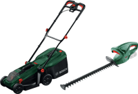Bosch Rotak 18V-32 (zonder accu) + Bosch EasyHedgeCut 18-45 Li (zonder accu)