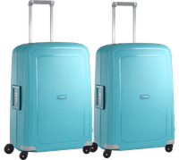 Samsonite S'Cure Spinner 69cm Duo Pack Aqua Blue