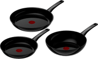 Tefal Renew On Ceramic Frying Pan Set 24cm + 28cm + Wok 28cm