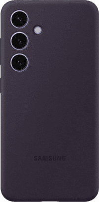 Samsung Galaxy S24 Siliconen Back Cover Donkerpaars