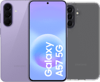 Samsung Galaxy A57 256GB Paars 5G + BlueBuilt Back Cover Transparant