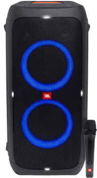 JBL Partybox 310 + Bedrade Microfoon